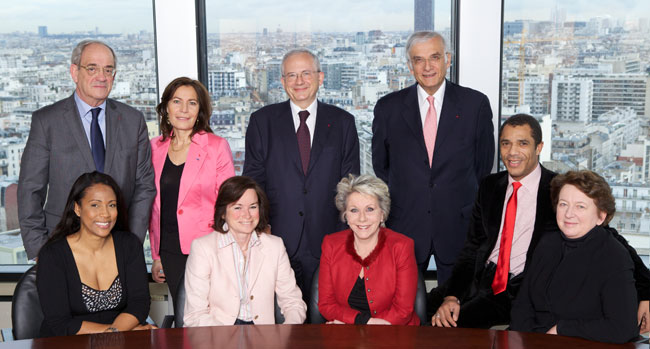 Les membres du Conseil en 2012